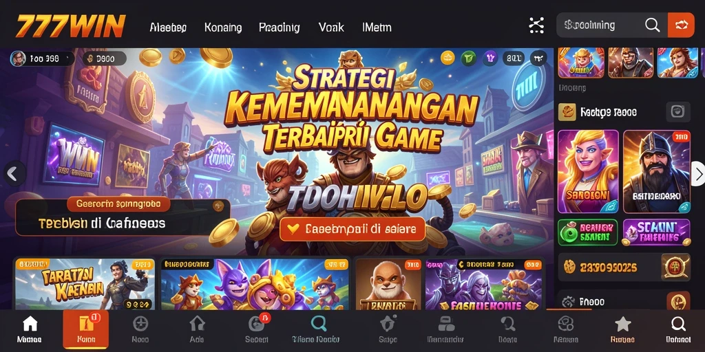 Screenshot gameplay strategis dari 777WIN yang penuh aksi.