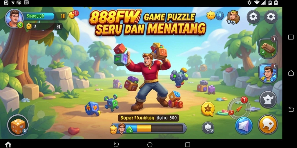 Tampilan gameplay <strong>888FW</strong> yang menantang dan menarik.