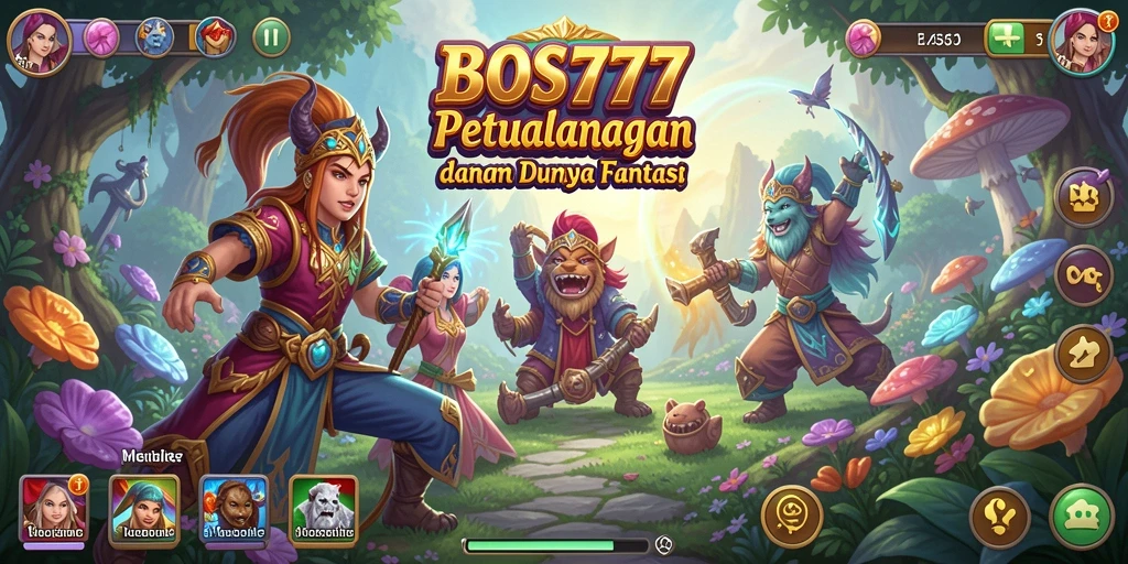 Tampilan gameplay BOS777 yang mengesankan saat menjelajahi dunia petualangan.