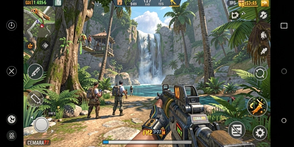 Gameplay CEMARA77 yang seru dan menantang.