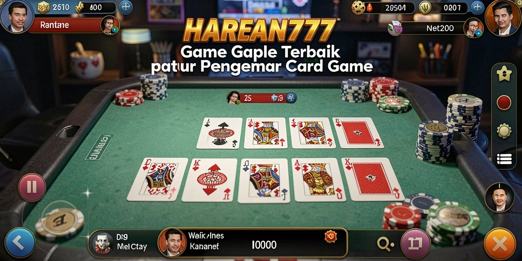 Tampilan gameplay seru dan menarik dalam HARAPAN777.