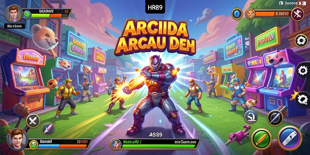 Tampilan gameplay seru dan menarik dari HR89 yang penuh tantangan.