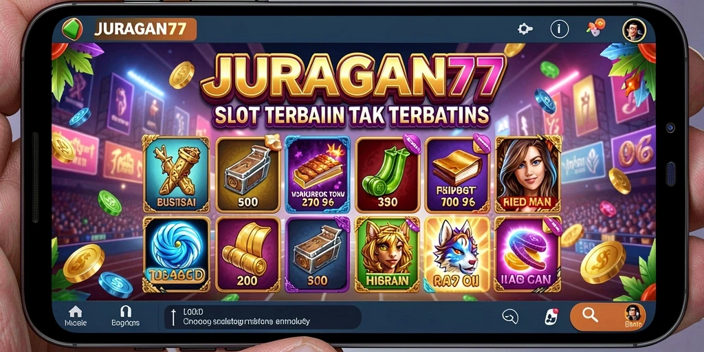 Screenshot gameplay JURAGAN77 yang menampilkan keseruan bermain Slot.