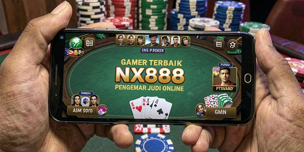 Gameplay Poker yang mengasyikan di NX888 dengan tampilan visual menarik.