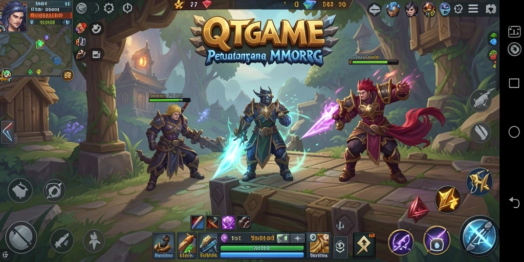 Gameplay seru dan petualangan hebat dalam QTGAME.