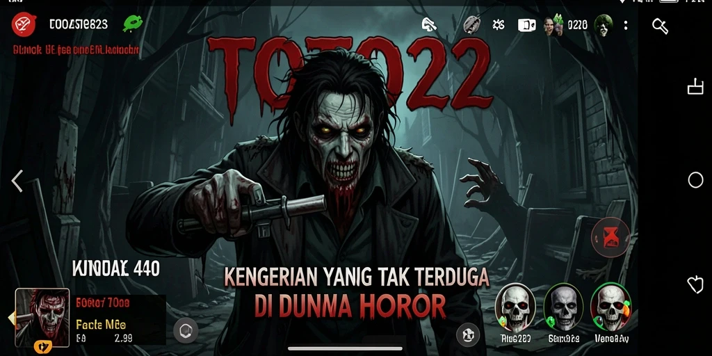 Gameplay TOTO22 yang mencekam dengan suasana horor yang mendalam.