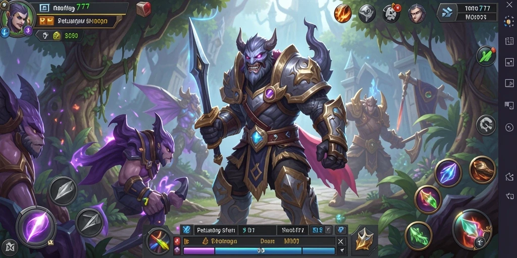 Screenshot TOTO777 menunjukkan petualangan seru dalam dunia fantasi.