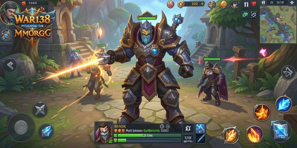 Menampilkan gameplay menarik dan grafis mendetail di dunia MMORPG.