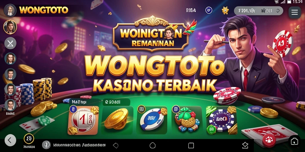 Screenshot gameplay WONGTOTO menampilkan aksi kasino yang seru.