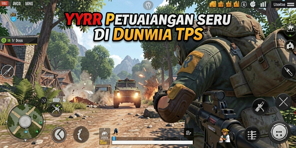 Screenshot gameplay YYRR menampilkan aksi seru dan grafis menawan.